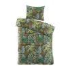 1-Persoons Dekbedovertrekken-Day Dream Linde - Dekbedovertrek - Eenpersoons - 140x200/220 cm - Zwart