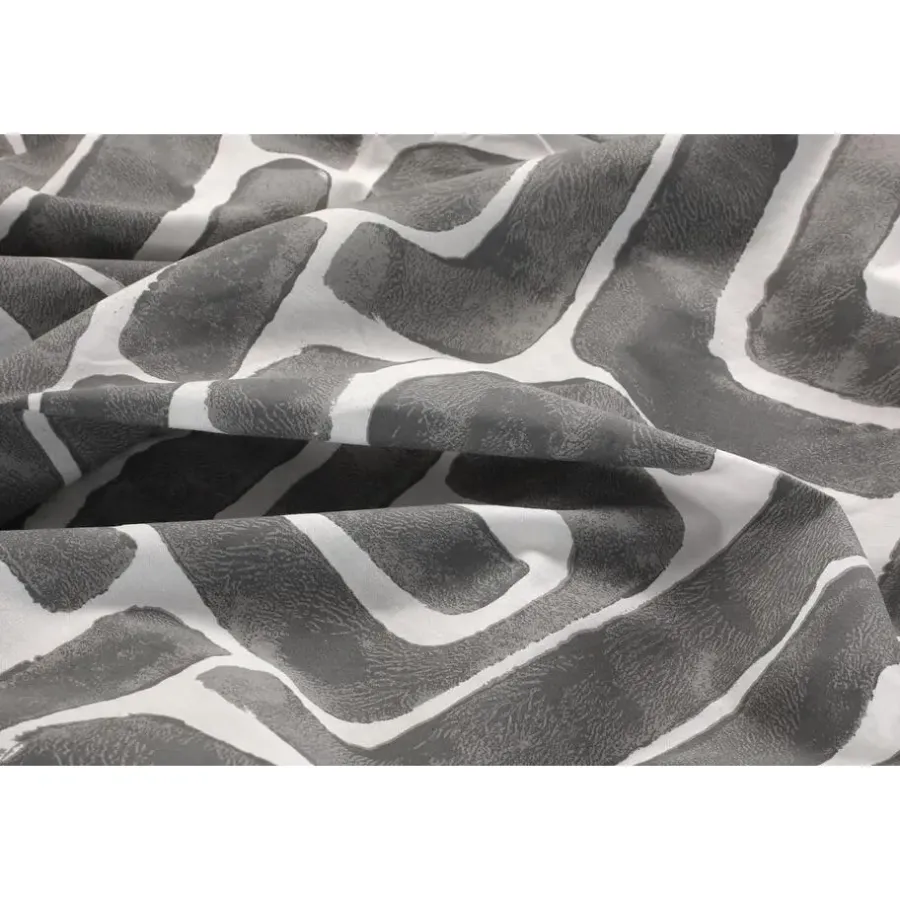 2-Persoons Dekbedovertrekken-Day Dream Sem Dekbedovertrek - Tweepersoons - 200x200/220 cm - Grijs