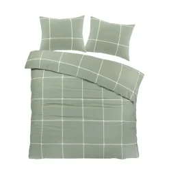 Day Dream Stan - Dekbedovertrek - Tweepersoons - 200 x 200/220 - Groen