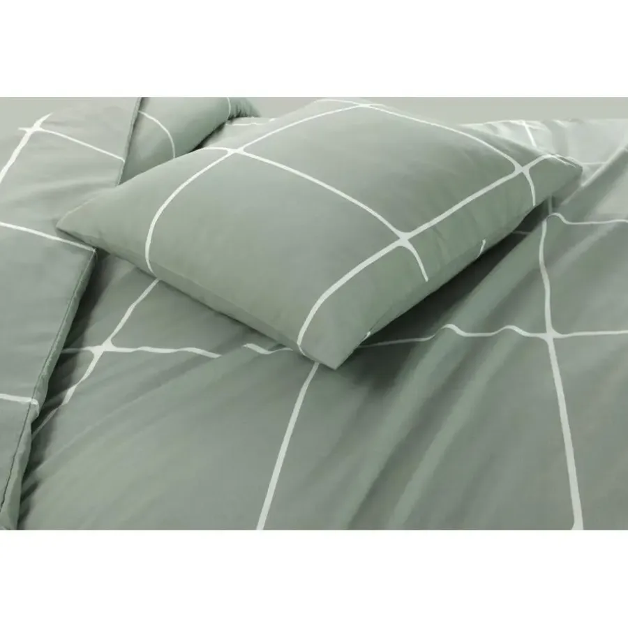 Day Dream Stan - Dekbedovertrek - Tweepersoons - 200 x 200/220 - Groen