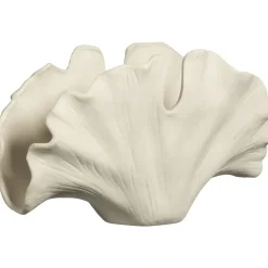 Leen Bakker Deco object Ginko - off-white - 17x36x21,5 cm