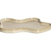 Dienbladen-Leen Bakker Deco Tray Anna - lichtbruin - 2x25x18 cm