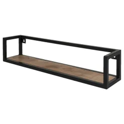 Wandplanken-Decor 88 Farrow wandplank industrieel naturel - 17x81x17 cm