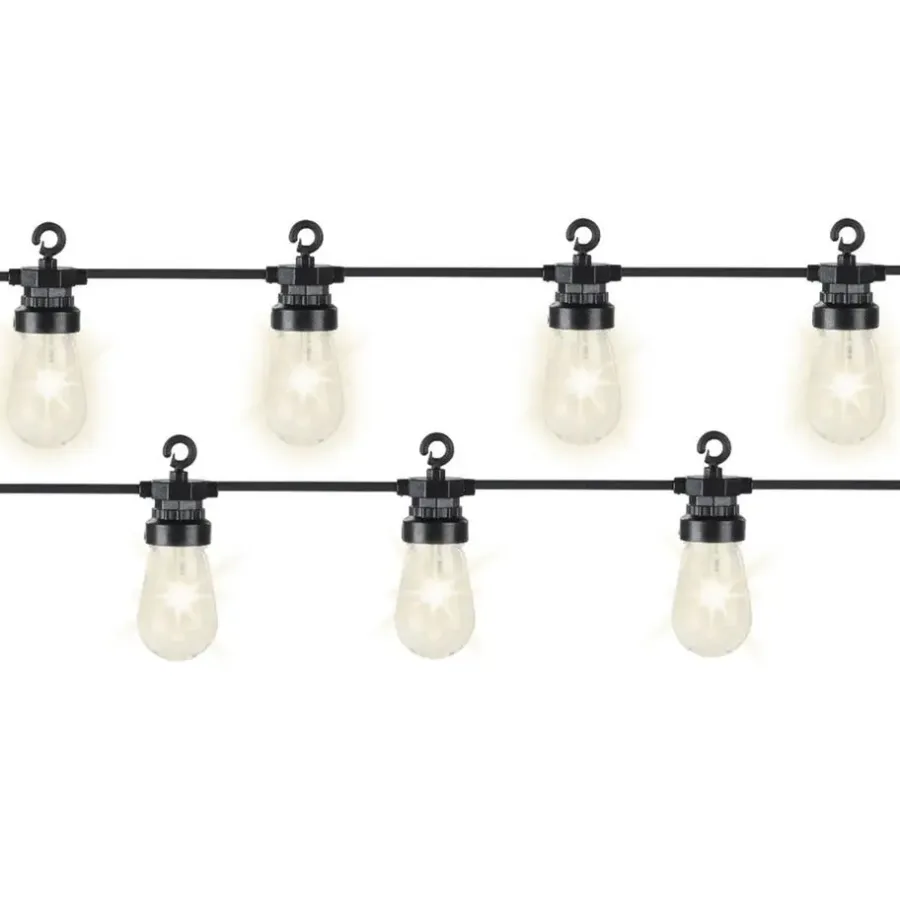 Lichtsnoeren-Decoris Lichtsnoer - tuinverlichting - warm wit - LED - 950 cm