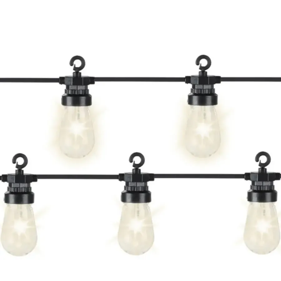 Lichtsnoeren-Decoris Lichtsnoer - tuinverlichting - warm wit - LED - 950 cm