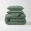 Sleeptime Dekbed zonder Overtrek Diamond 200x200 – Incl. Kussenslopen – Wasbaar – Groen