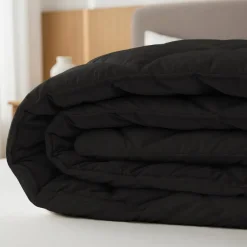 Sleeptime Dekbed zonder Overtrek Diamond 240x200 – Incl. Kussenslopen – Wasbaar – Zwart
