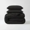 Sleeptime Dekbed zonder Overtrek Diamond 200x200 – Incl. Kussenslopen – Wasbaar – Zwart