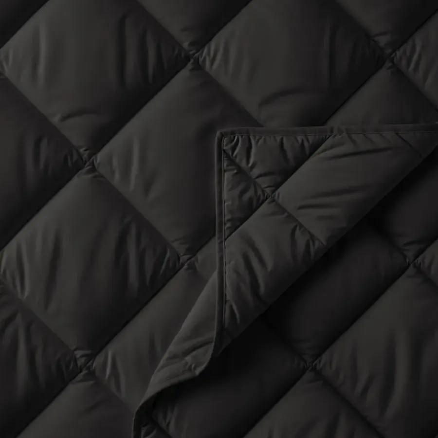Sleeptime Dekbed zonder Overtrek Diamond 200x200 – Incl. Kussenslopen – Wasbaar – Zwart