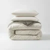 Dekbedden-Sleeptime Dekbed zonder Overtrek Diamond 240x200 – Met Kussenslopen – Wasbaar – Crème/Kaki
