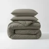 Dekbedden-Sleeptime Dekbed zonder Overtrek Diamond 200x200 – Incl. Kussenslopen – Wasbaar – Kaki