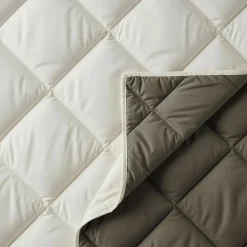 Dekbedden-Sleeptime Dekbed zonder Overtrek Diamond 200x200 – Incl. Kussenslopen – Wasbaar – Kaki