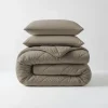 Sleeptime Dekbed zonder Overtrek Diamond 200x200 – Incl. Kussenslopen – Wasbaar – Taupe