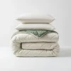 Dekbedden-Sleeptime Dekbed zonder Overtrek Diamond 240x200 – Met Kussenslopen – Wasbaar – Groen/Kaki