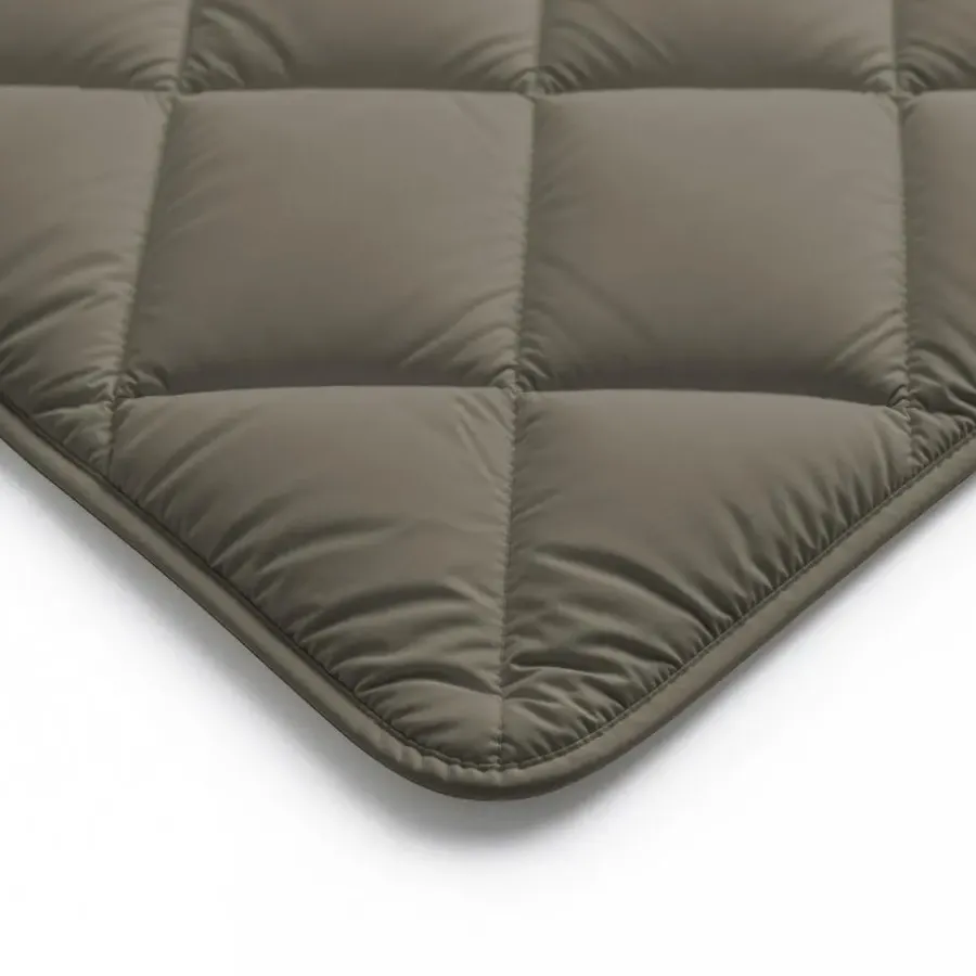 Dekbedden-Sleeptime Dekbed zonder Overtrek Diamond 240x200 – Incl. Kussenslopen – Wasbaar – Kaki