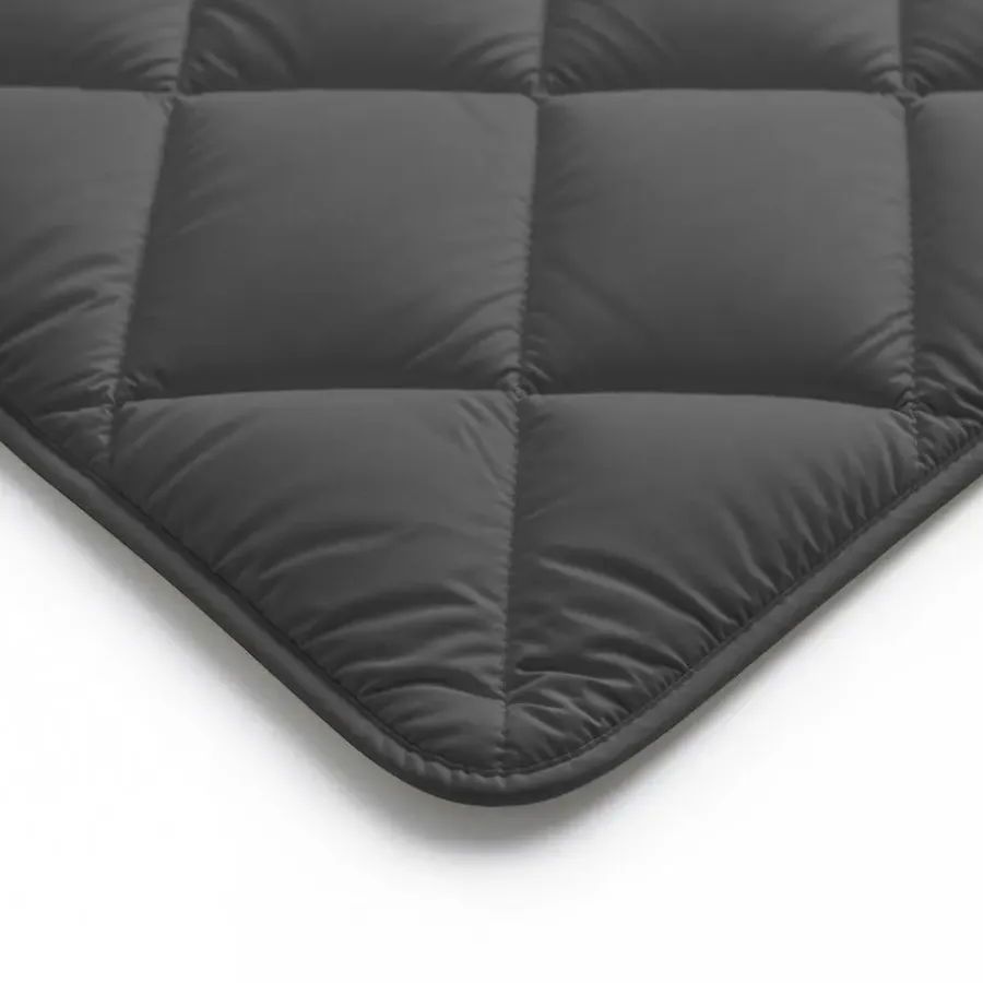 Dekbedden-Sleeptime Dekbed zonder Overtrek Diamond 200x200 – Met Kussenslopen – Wasbaar – Antraciet