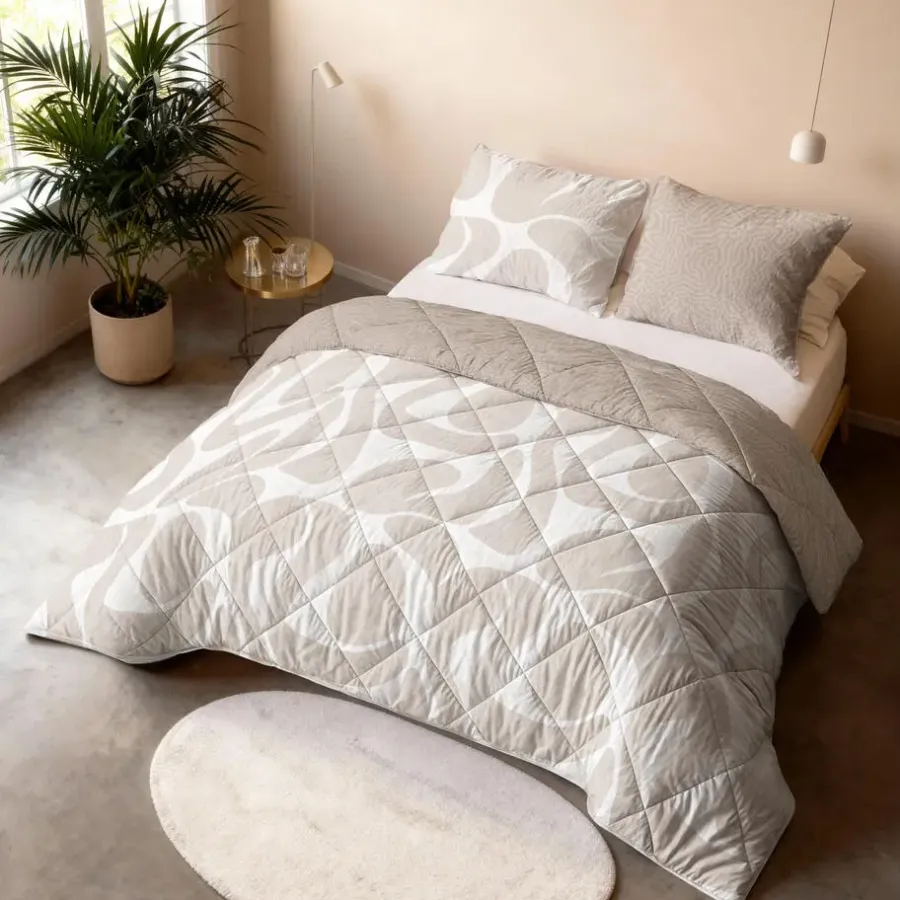 Dekbedden-Sleeptime Dekbed zonder Overtrek Drifty 240x220 – Zacht & Wasbaar – Incl. 2 Kussenslopen