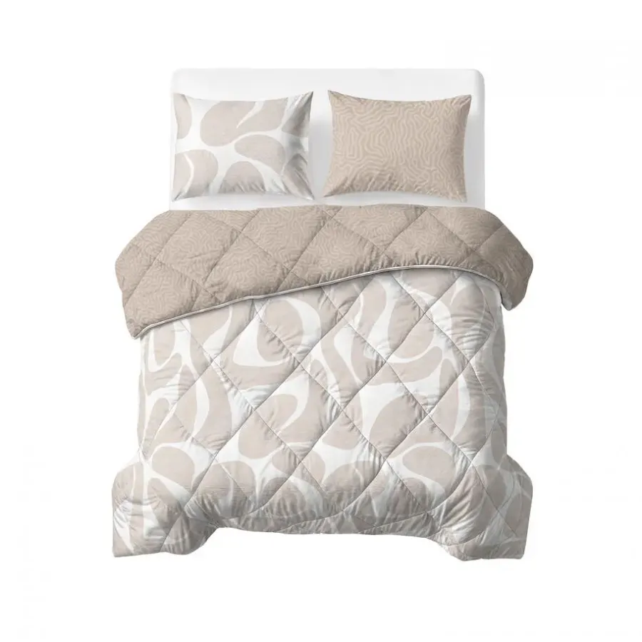 Sleeptime Dekbed zonder Overtrek Drifty 200x200 – Zacht & Wasbaar – Incl. 2 Kussenslopen