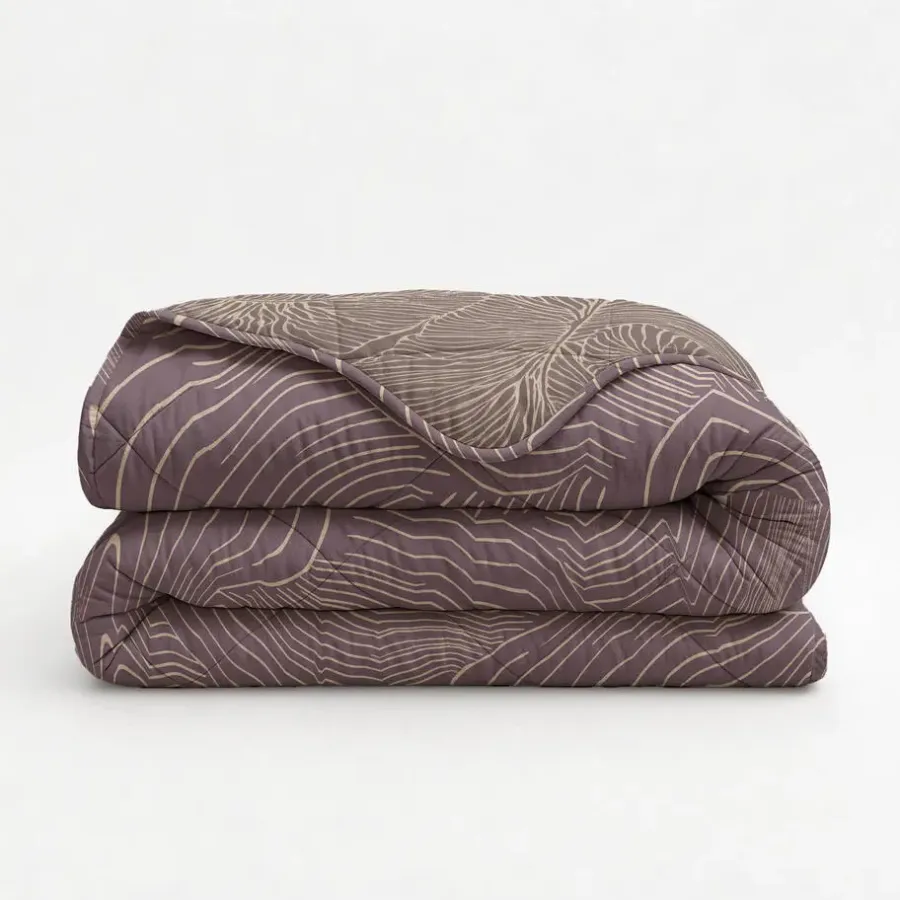 Dekbedden-Sleeptime Dekbed zonder Overtrek Mauve 240x220 – Zacht & Wasbaar – Incl. 2 Kussenslopen