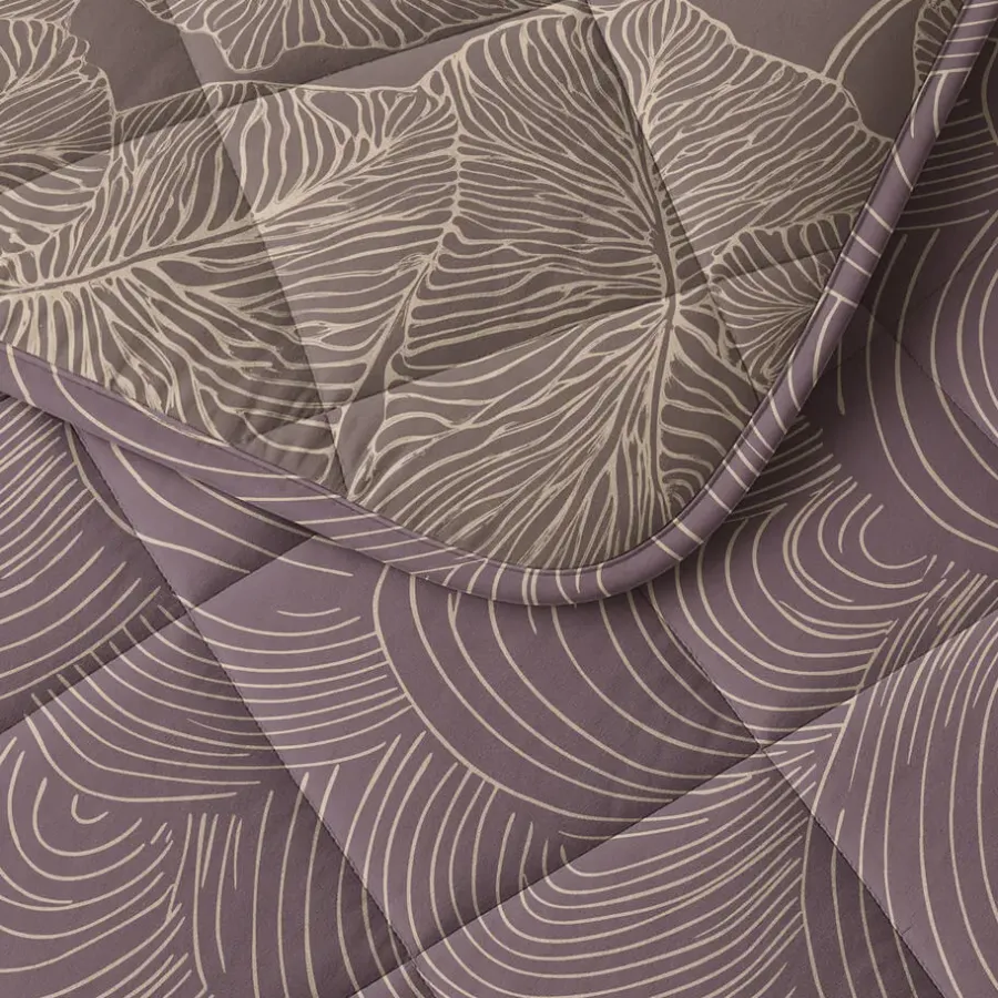 Dekbedden-Sleeptime Dekbed zonder Overtrek Mauve 240x220 – Zacht & Wasbaar – Incl. 2 Kussenslopen