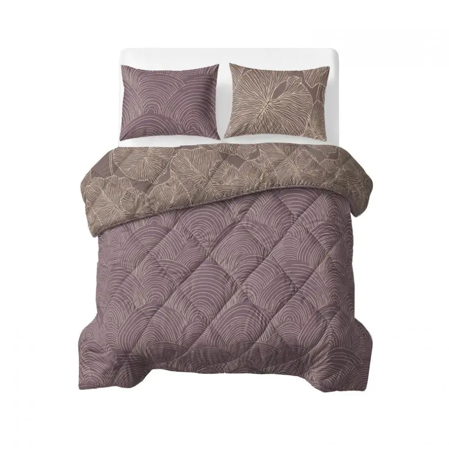Dekbedden-Sleeptime Dekbed zonder Overtrek Mauve 240x220 – Zacht & Wasbaar – Incl. 2 Kussenslopen
