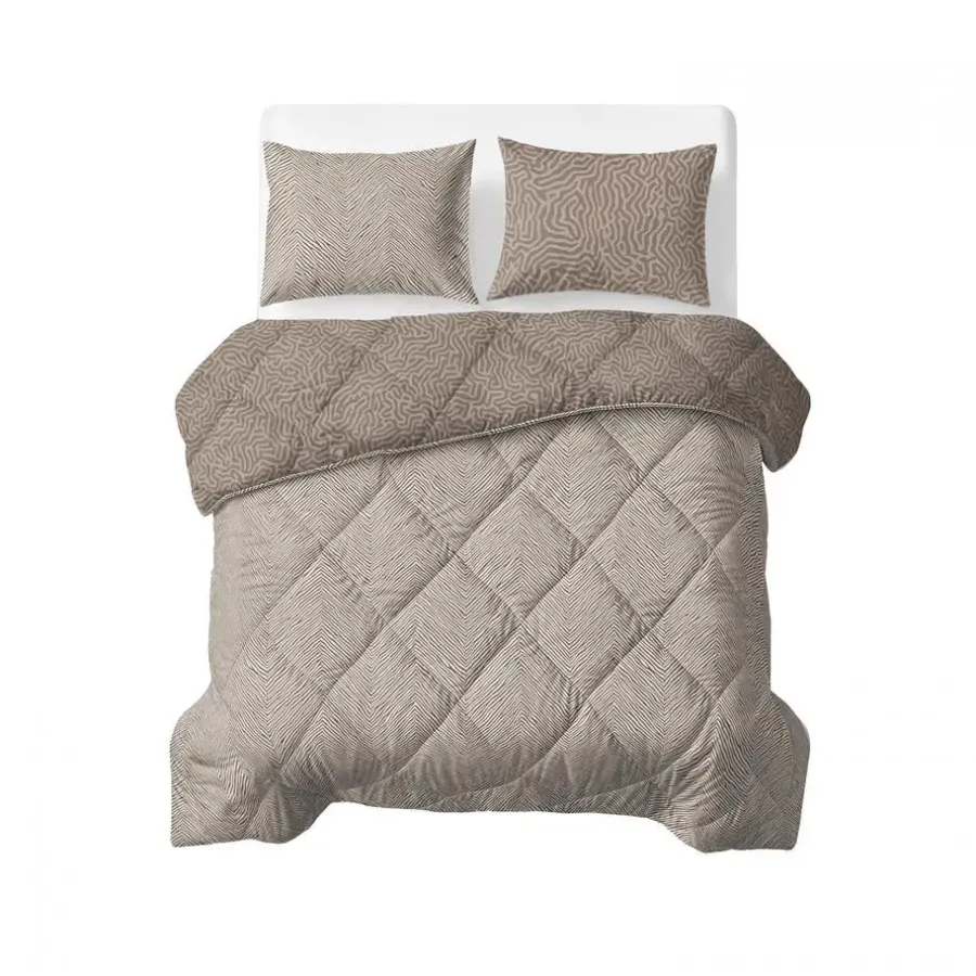 Dekbedden-Sleeptime Dekbed zonder Overtrek Solitude 240x220 – Zacht & Wasbaar – Incl. 2 Kussenslopen