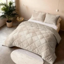 Dekbedden-Sleeptime Dekbed zonder Overtrek Triangles 240x220 – Zacht & Wasbaar – Incl 2 Kussenslopen