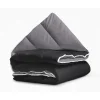 Dekbedden-Sleeptime Dekbed zonder Overtrek 240x200 – Incl. Kussenslopen – Wasbaar – Zwart/Antraciet
