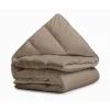 Sleeptime Dekbed zonder Overtrek 240x200 – Incl. Kussenslopen – Wasbaar – Taupe