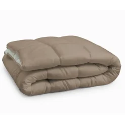 Sleeptime Dekbed zonder Overtrek 240x200 – Incl. Kussenslopen – Wasbaar – Taupe