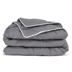 Loveseats-Sleeptime Dekbed zonder Overtrek 200x200 – Incl. Kussenslopen – Wasbaar – Antraciet