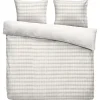 Lits-Jumeaux Dekbedovertrekken-Leen Bakker Dekbedovertrek Brylin - off-white - 240x200/220 cm