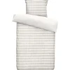 Dekbedovertrekken-Leen Bakker Dekbedovertrek Brylin - off-white - 140x200/220 cm