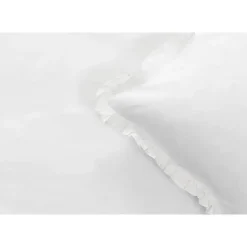 Leen Bakker Dekbedovertrek Cato effen - wit - 240x200/220 cm
