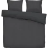 Byrklund Dekbedovertrek Cozy Contour - antraciet - 240x220 cm