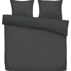 Byrklund Dekbedovertrek Cozy Contour - antraciet - 240x220 cm