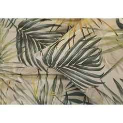 Leen Bakker Dekbedovertrek Fenna - zand/groen 200x220 cm