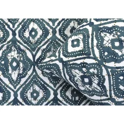 Lits-Jumeaux Dekbedovertrekken-Leen Bakker Dekbedovertrek Fez - blauw - 240x220 cm