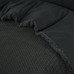 Sleeptime Dekbedovertrek Fur Teddy 200x220 – Fluweelzacht & Knus Design – Antraciet