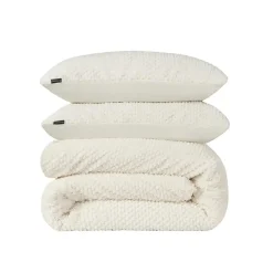 Sleeptime Dekbedovertrek Fur Teddy 240x220 – Fluweelzacht & Knus Design – Beige