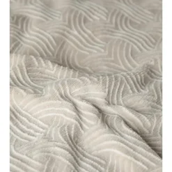 Sleeptime Dekbedovertrek Japandi 240x220 – Flanel Fleece – Zacht & Warm – Beige