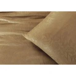 Dekbedovertrekken|Lits-Jumeaux Dekbedovertrekken-Leen Bakker Dekbedovertrek Mason - oker - 240x220 cm