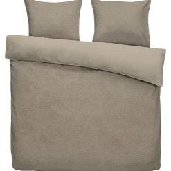 Byrklund Dekbedovertrek Teddy Favorite Fuzzle - bruin- 200x220 cm