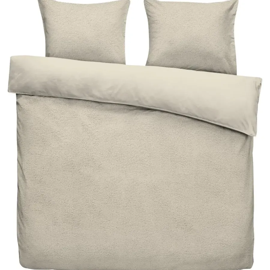 Byrklund Dekbedovertrek Teddy Favorite Fuzzle - taupe - 240x220 cm