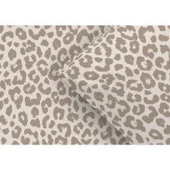 Dekbedovertrekken|2-Persoons Dekbedovertrekken-Leen Bakker Dekbedovertrek Tobias - zand/taupe - 200x200/220 cm