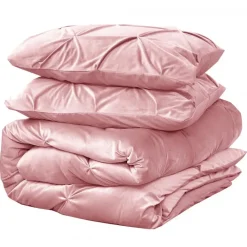 Sleeptime Dekbedovertrek Velvet 200x220 – Fluweelzacht & Luxe Pintuck Design