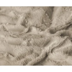 Lits-Jumeaux Dekbedovertrekken-Sleeptime Dekbedovertrek 240x220 – Furry Check Design & Zacht Warm Fleece