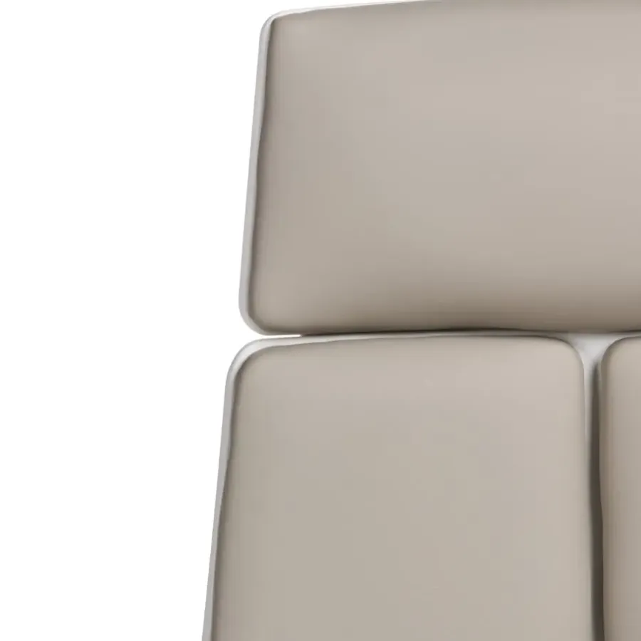 Leen Bakker DELIGHT - Bureaustoel - Taupe - Kunstleer