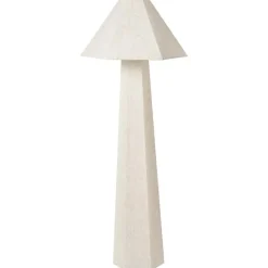 Staande Lampen-Leen Bakker DEMBI - Staande lamp - Lichtbeige - Stof