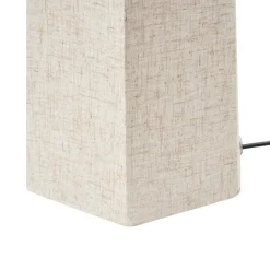 Staande Lampen-Leen Bakker DEMBI - Staande lamp - Lichtbeige - Stof